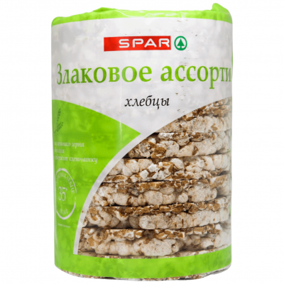 Хлебцы SPAR Злаковое ассорти 100г
