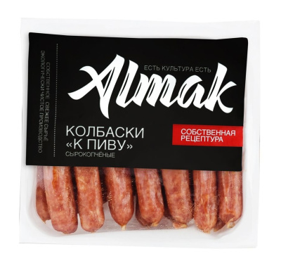 Колбаски с/к К пиву Альмак 100г