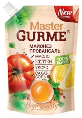 Майонез Мастер Гурме Оливковый 50,5% 350г