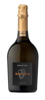 Вино игристое Аристов Анима Миллезимато бел брют 0,75л 12%