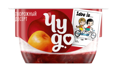 Десерт творожный Чудо вишня/черешня 4,0 % 100г БЗМЖ