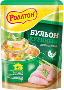 Бульон Куриный домашний Роллтон 90г