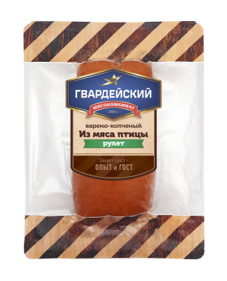 Рулет из мяса птицы в/к Гвардейский МК 350г