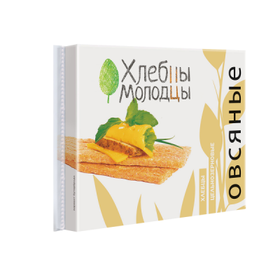 Хлебцы Молодцы овсяные с пророщенной пшеницей 100г