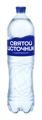 Вода питьевая Святой источник газ 1,5л
