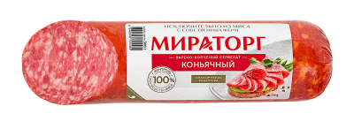 Колбаса в/к Сервелат Коньячный Мираторг 300г