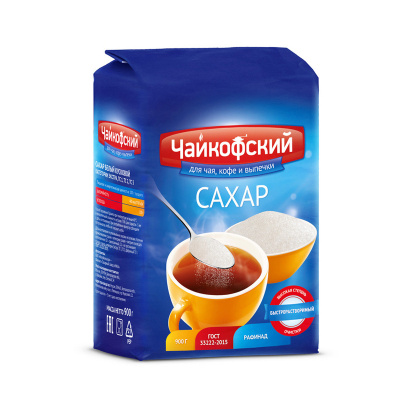 Сахар-песок Экстра Чайкофский 900г