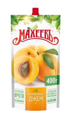 Джем Махеев Абрикосовый 400г д/п