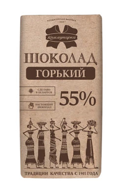 Шоколад Коммунарка горький Крафт 55% 75г