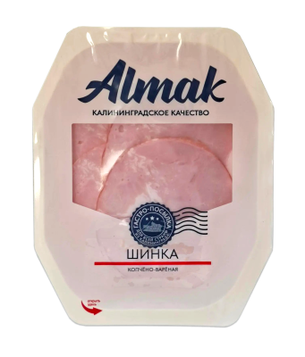 Шинка к/в Альмак нарезка 80г