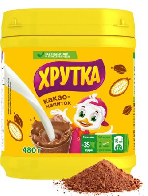 Какао Хрутка минералы+витамины 480г банка