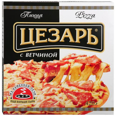 Пицца с ветчиной Цезарь 420г