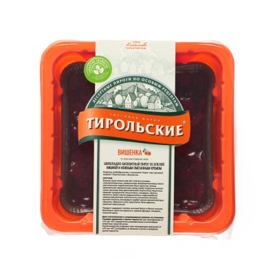 Пирог бисквитный Вишенка мини Тирольские пироги 230г