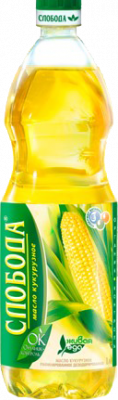 Масло кукурузное Слобода 1л