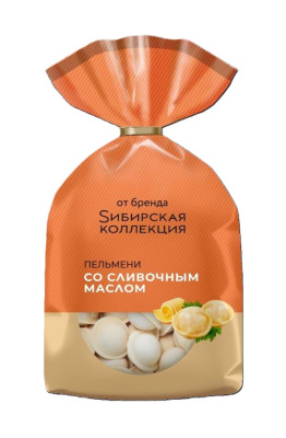 Пельмени Сибирская коллекция со сливочным маслом 700г