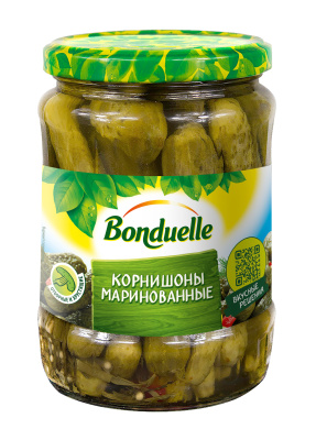 Корнишоны маринованные Бондюэль 540г ст/б