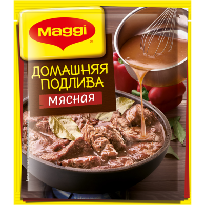 Приправа Подлива Домашняя Мясная Магги 90г