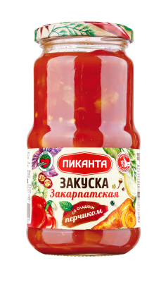 Закуска Закарпатская Пиканта 460г ст/б
