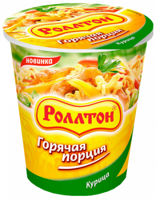 Лапша с курицей Роллтон 70г
