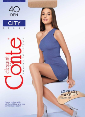 Колготки женские Конте Spar City 40 natural 2