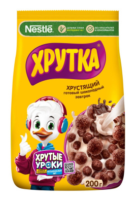 Завтрак готовый Хрутка шоколадные шарики  200г