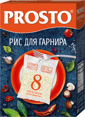 Рис для гарнира Просто 8*62,5г