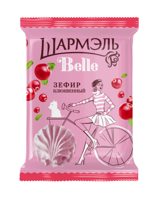 Зефир Шармэль Клюквенный Бэль 150г