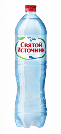 Вода питьевая Святой источник газ 1,5л