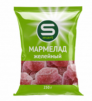 Мармелад Smart Клубника 250г