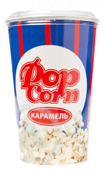 Попкорн SPAR Ванильная Карамель 100г стакан