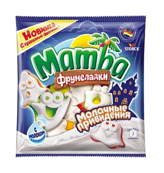 Мармелад жевательный Мамба Фрумеладки Молочные приведения 90г