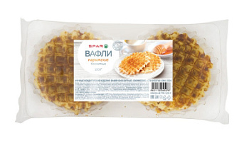 Вафли SPAR Парижские Бисквитные 120г