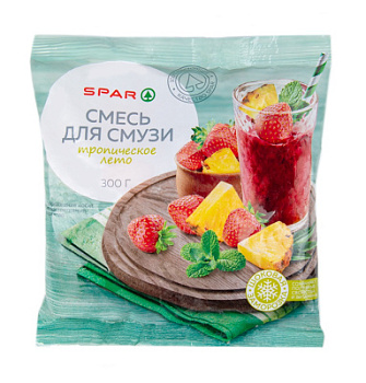 Смесь для смузи Тропическое лето SPAR 300г