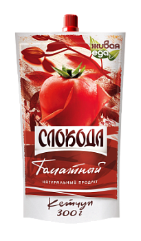Кетчуп Слобода Томатный 300г д/п