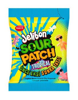 Мармелад жевательный Sour Patch Тропический 80г
