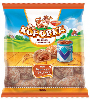Пряники Коровка вареная сгущенка 300г