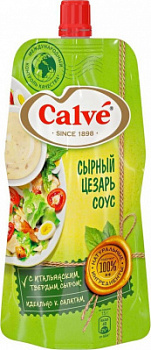 Соус Кальве Сырный для салатов Цезарь 230г д/п