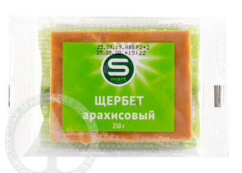 Щербет SMART Арахисовый 250г