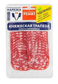 Колбаса с/к Княжеская Трапеза Ремит нарезка 70г