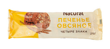 Печенье SPAR Natural Овсяное четыре злака 275г