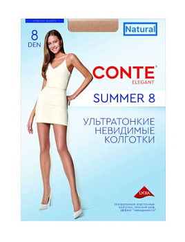 Колготки женские Conte Summer 8 14С-17СП 4 natural