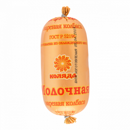 Колбаса вареная Молочная Коляда 400г