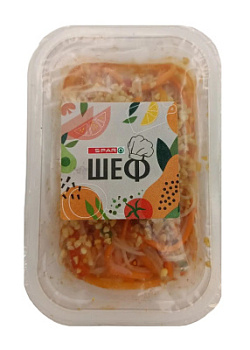 Салат Фунчоза с овощами Люблинские продукты 200г