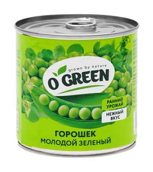 Горошек зеленый Грин 400г ж/б ключ