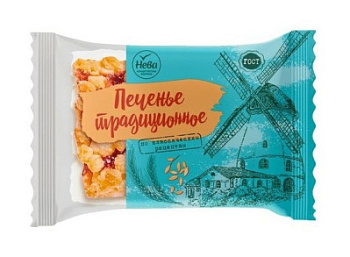 Печенье Невское чаепитие Традиционное Малина 330г
