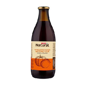Сок детокс SPAR Natural Тыква/Апельсин 1л ст/б